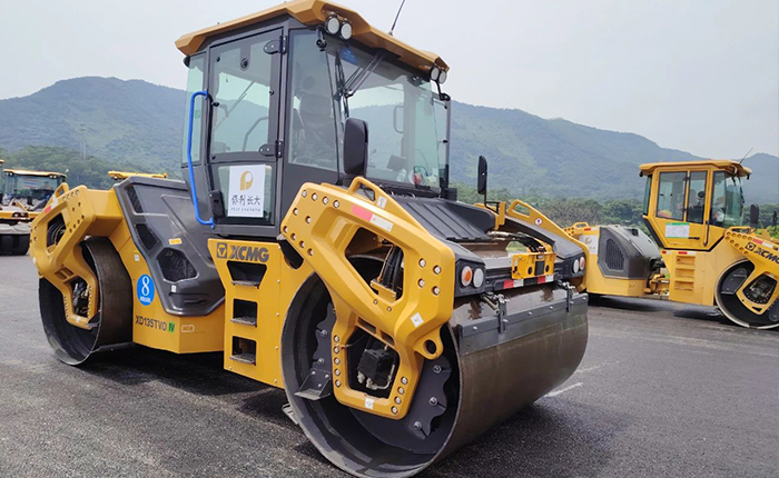 J9集团XD135TVO助力江鹤高速改扩建