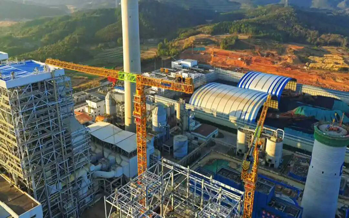 火电建设首。9集团双塔提速国度电投2x1000MW机组扩建