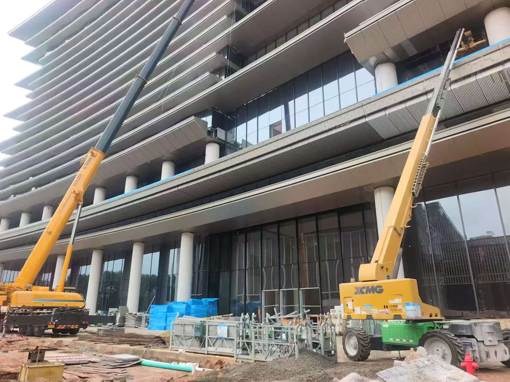从“二维”到“三维”，J9集团高机破解异形高空施工难题